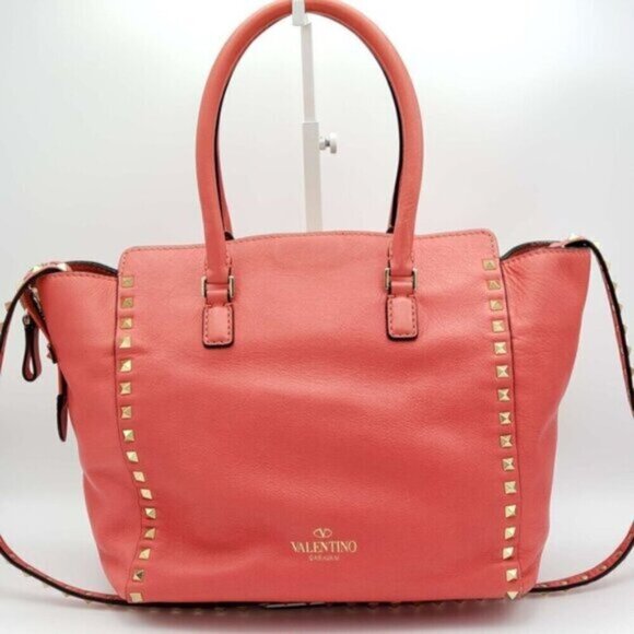 Valentino Garavani Rockstud Satchel Bag - Picture 2 of 15